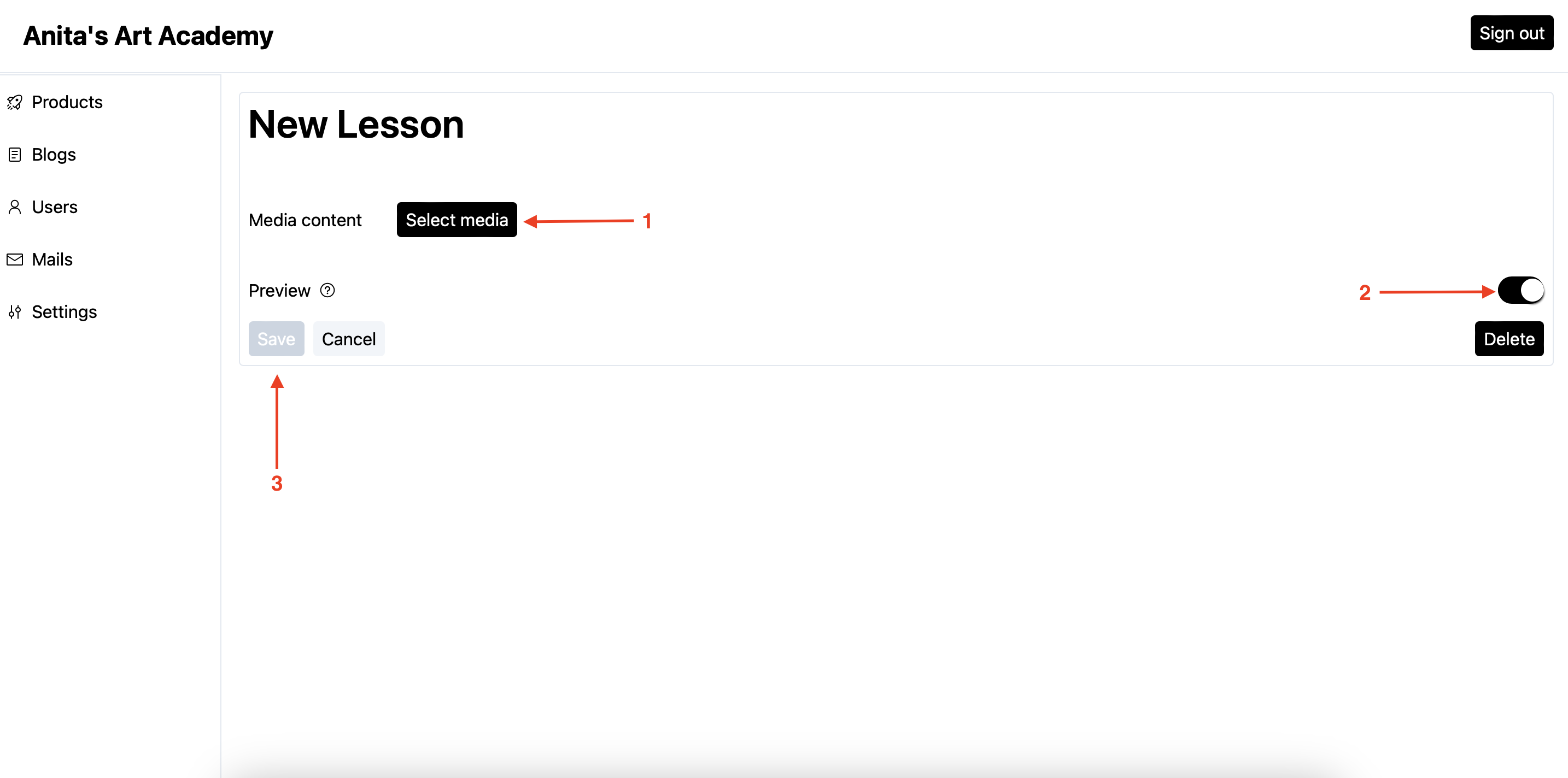 Add content