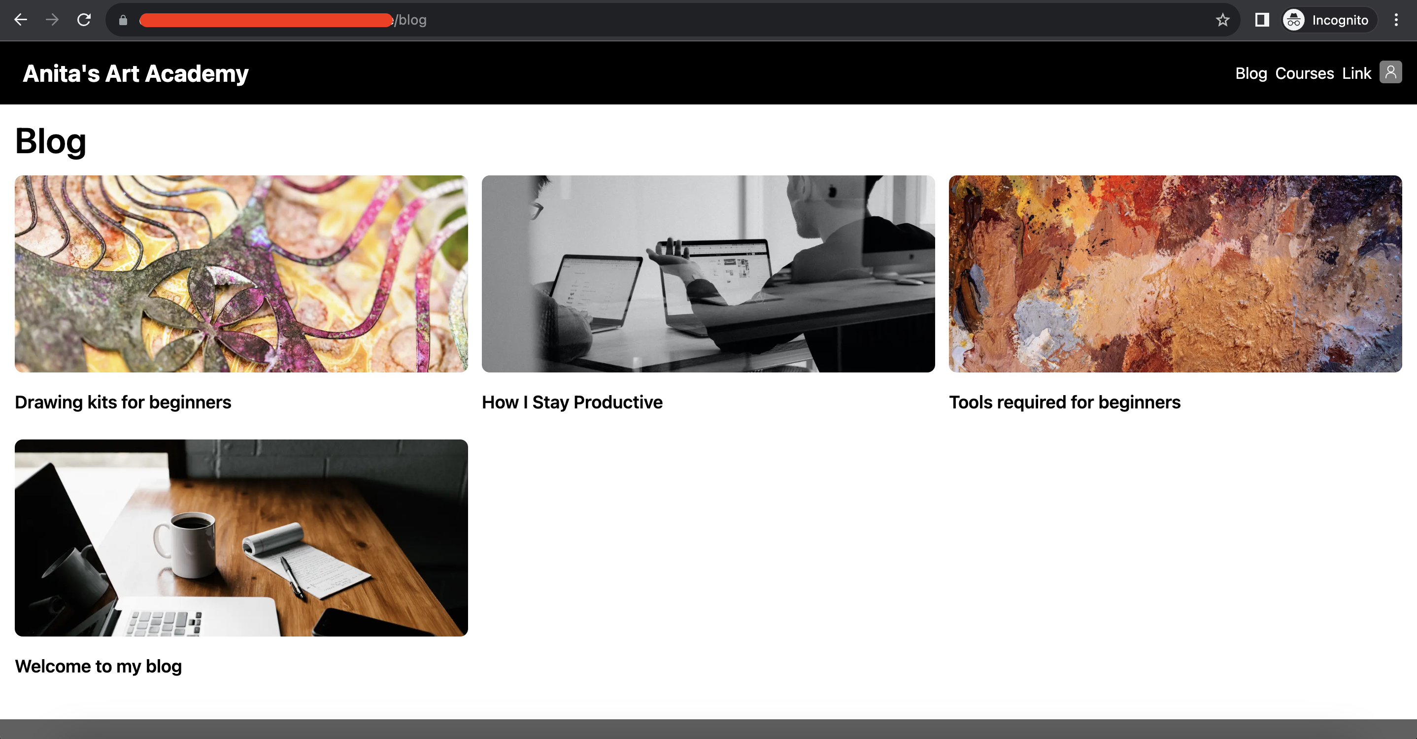 Blog preview