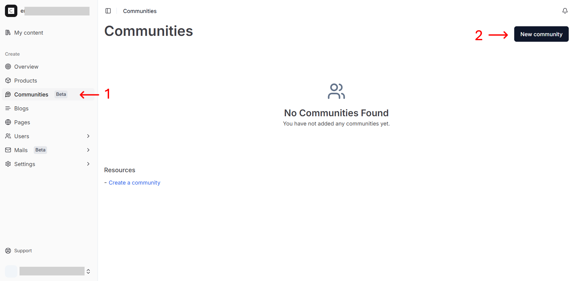 Communities Hub