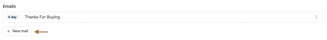 Sequence add email