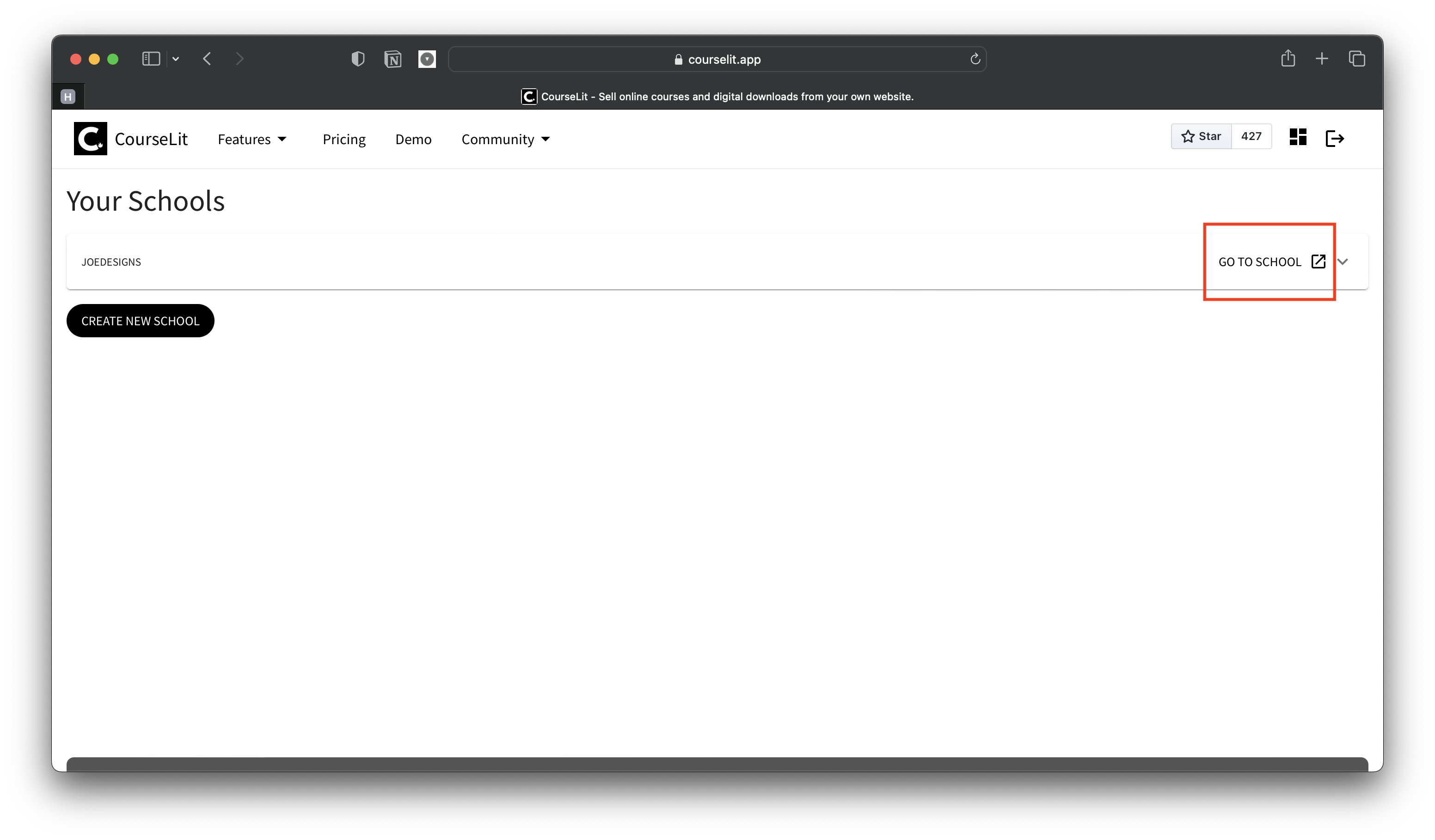 CourseLit Dashboard